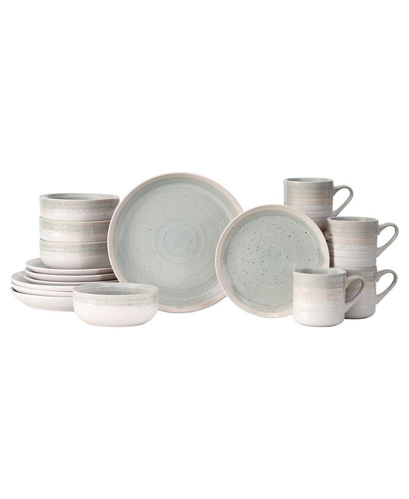 Baum harlow Dinnerware 16 Piece Set, Service for 4