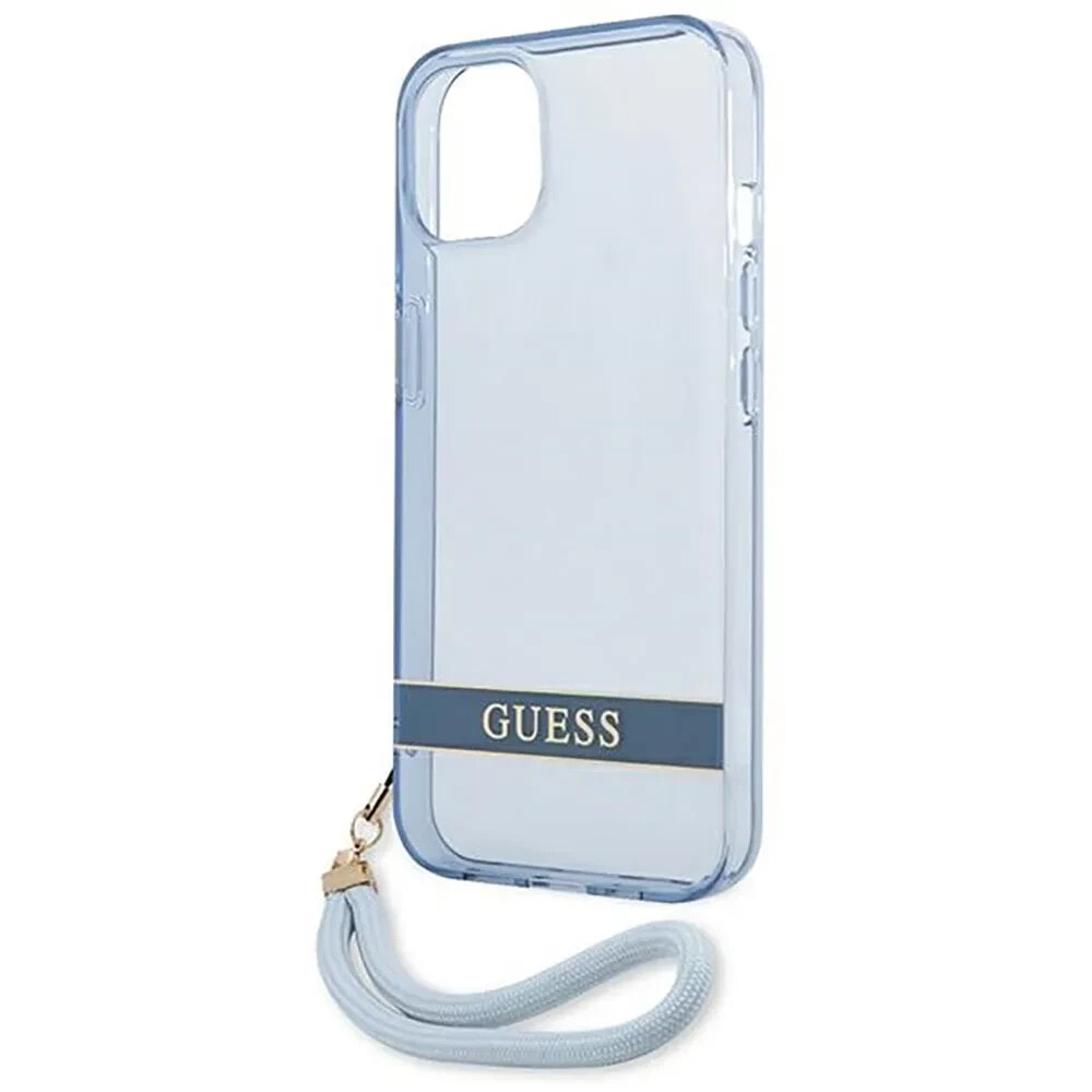 GUESS Guhcp13Mhtsgsb iPhone 13.14.15 6.1 Niebieski Strap phone case