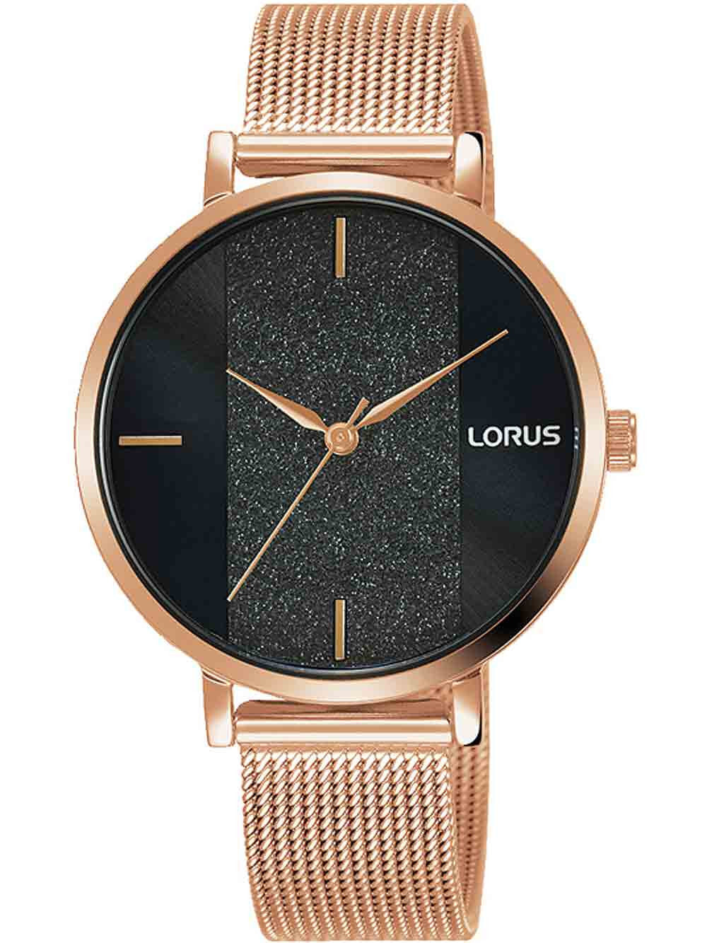 Женские наручные кварцевые часы  LORUS ремешок из нержавеющей стали. Водонепроницаемость-3 АТМ. Защищенное от царапин минеральное стекло.