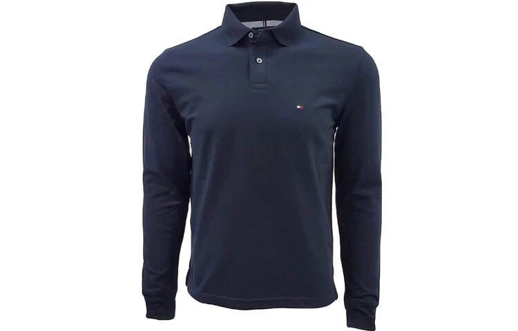 Tommy Hilfiger Polo Shirts Men Navy Blue