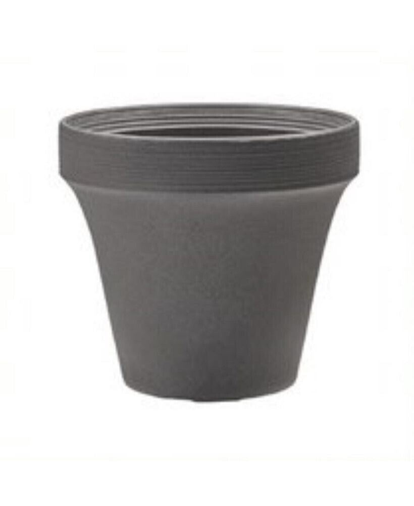 Crescent Garden b08815M193 Ridge Planter Smoke 15 Inch