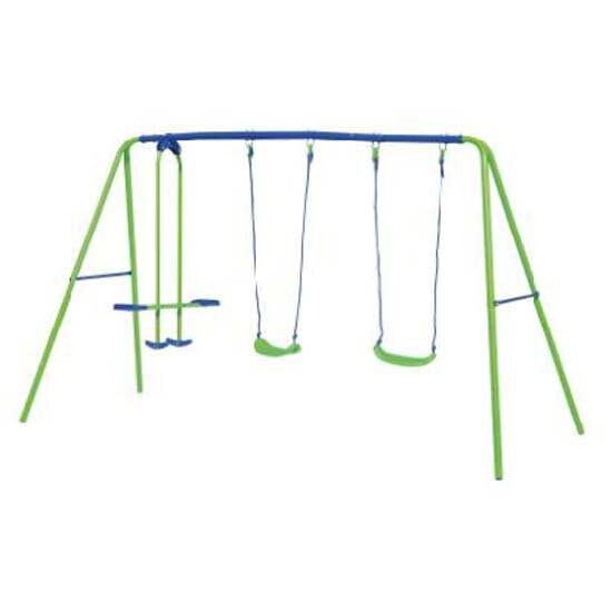 OUTDOOR TOYS Metal 2 Pax Swing And Seesaw