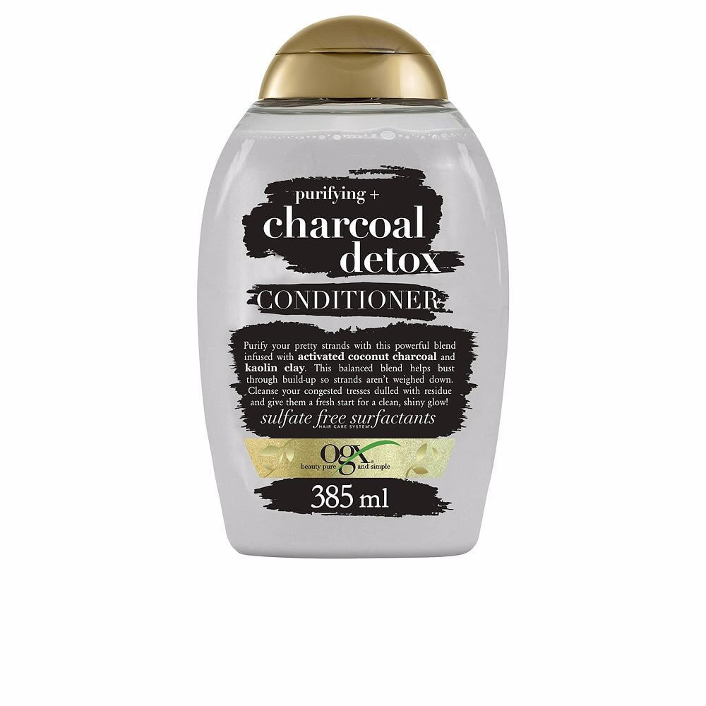 Кондиционер для поврежденных волос OGX CHARCOAL DETOX purifying hair conditioner 385 ml