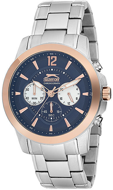 Мужские наручные часы с серебряным браслетом  SL.09.6007.2.01 Slazenger