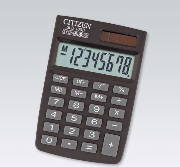 Citizen calculator CITIZEN SLD-100NR CALCULATOR + POCKET SOLAR