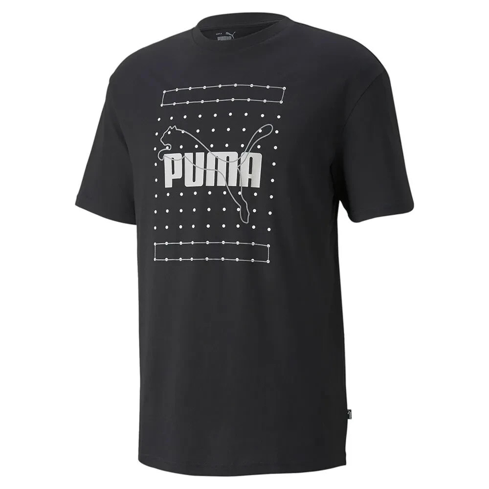 PUMA Reflective Graphic Short Sleeve T-Shirt