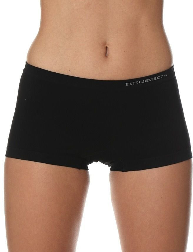Brubeck Women's boxer shorts BX10470A Comfort Cotton black s. XL