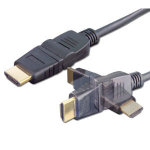 e+p HDWD 33 HDMI кабель 2 m HDMI Тип A (Стандарт) Черный