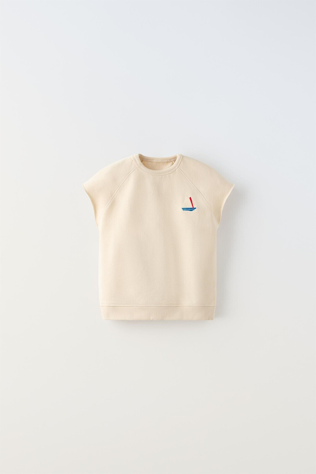 Embroidered boat top