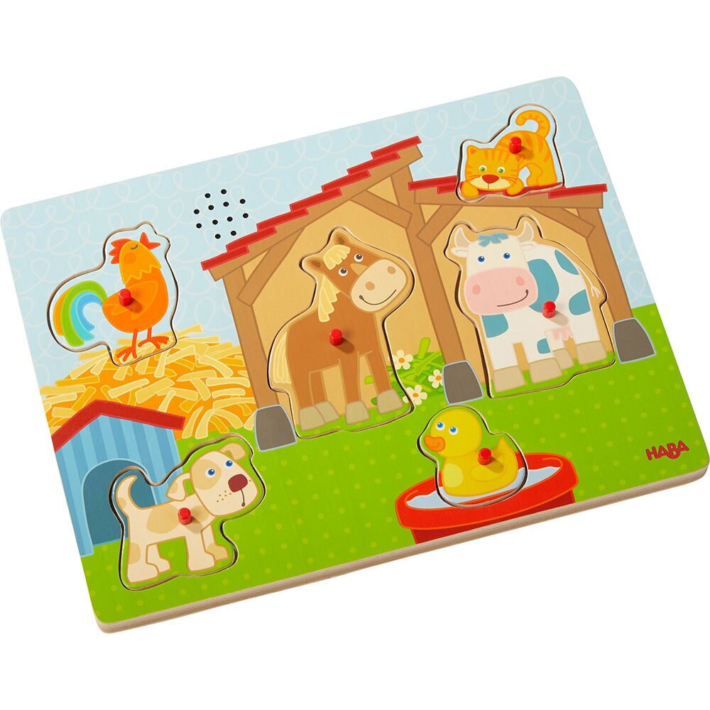 HABA On the farm grabbing sound puzzle