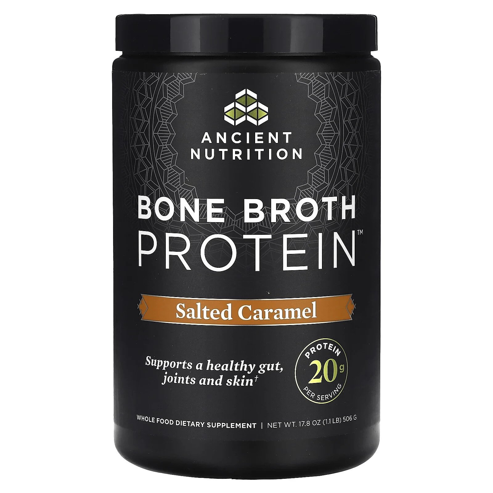 Bone Broth Protein, Vanilla, 1.1 lbs (492 g)