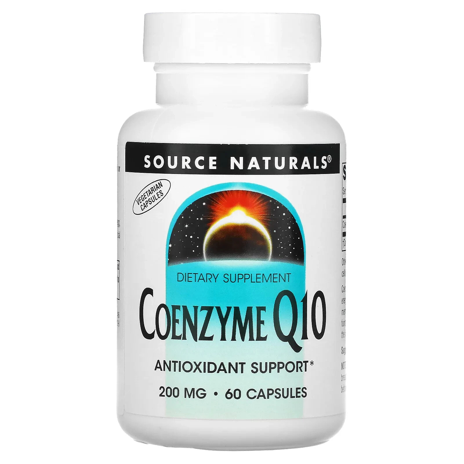 Source Naturals, Coenzyme Q10, 200 mg, 60 Capsules