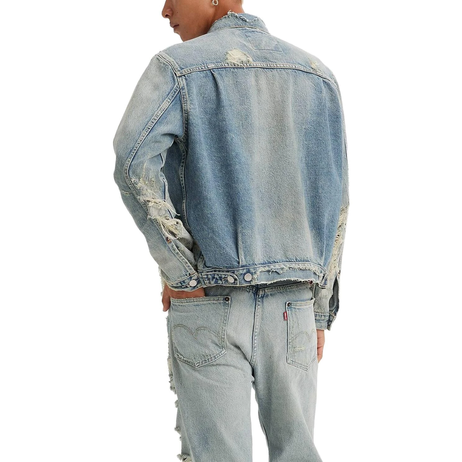 Levis Denim Jackets Unisex Light Indigo