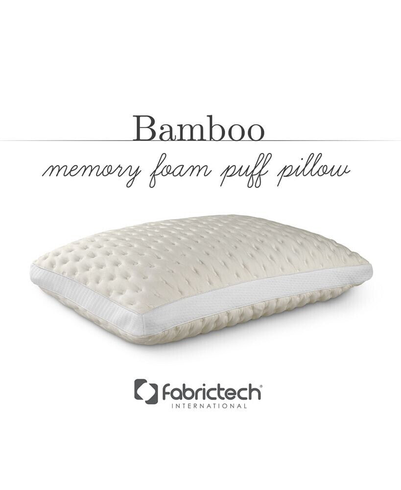 FabricTech fabric Tech Bamboo Memory Foam Pillow