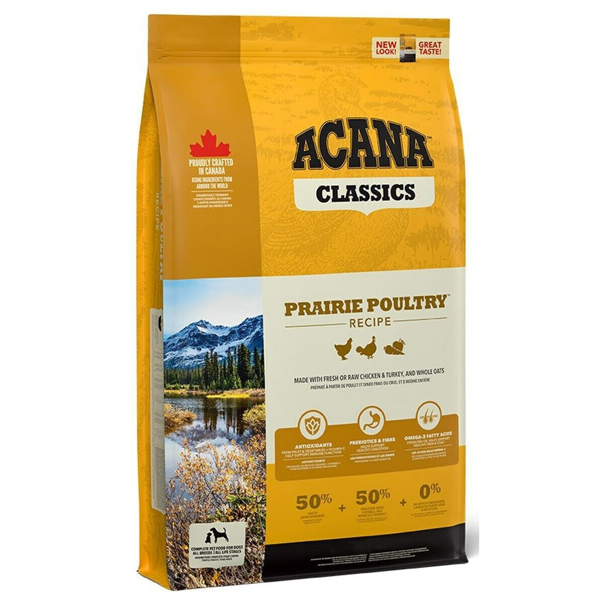Фураж Acana Classics Prairie Poultry Для взрослых Курица 14,5 kg