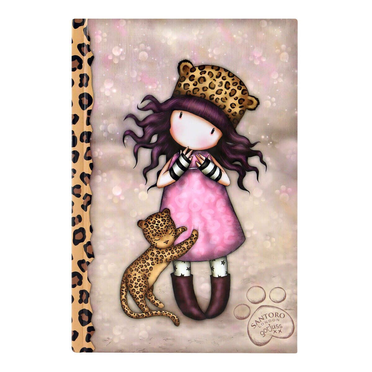 Diary Gorjuss Purrrrrfect love Young Leopard (12,5 x 18,5 x 1,5 cm)