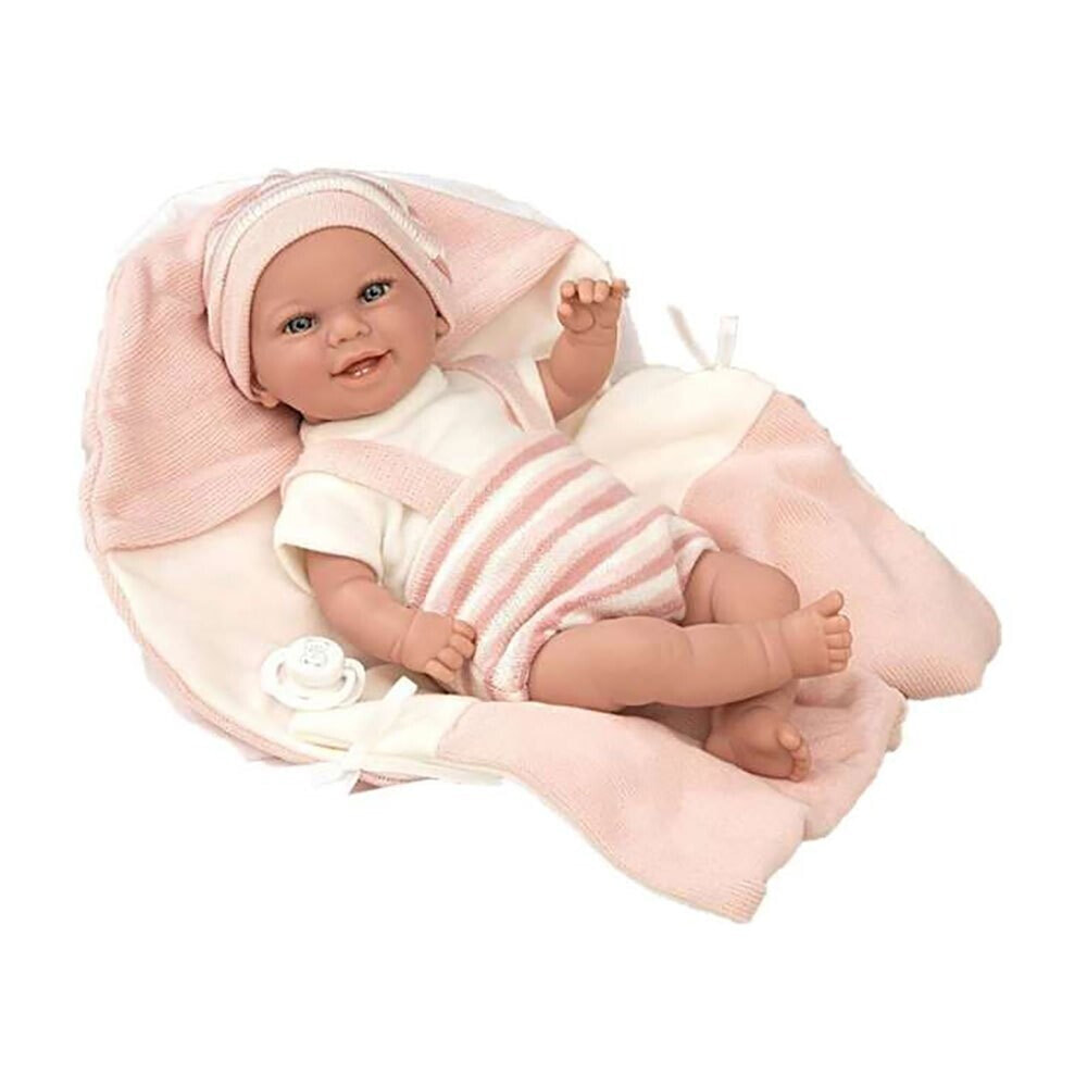 MUÑECAS ARIAS Elegance Babyto With Man Includes Pacifier Doll35 cm Doll