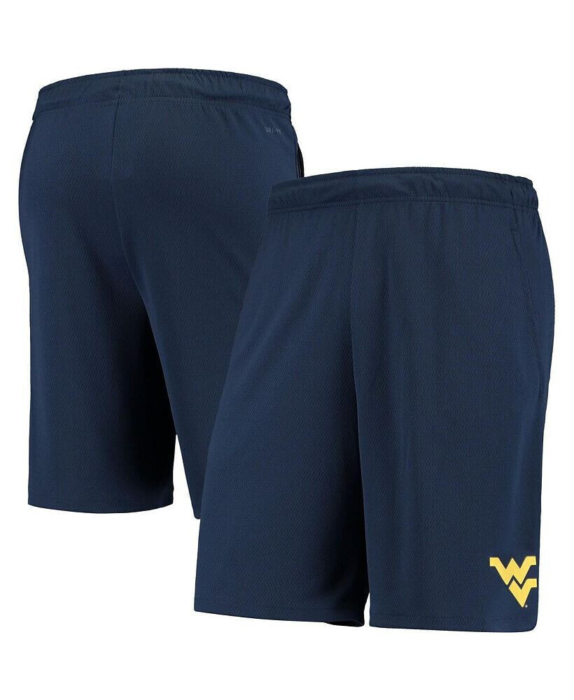 Men's Navy West Virginia Mountaineers Hype Performance Shorts