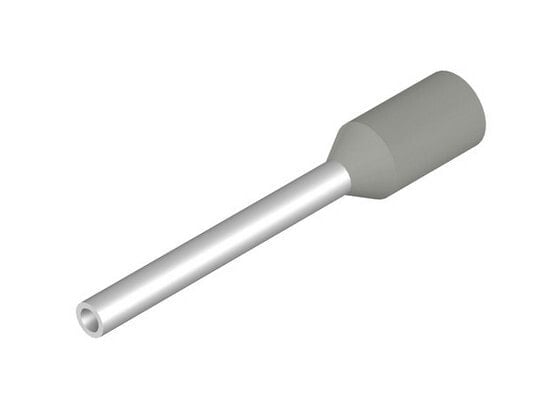 Weidmüller H0,14/12 GR SV - Wire end sleeve - Grey - 0.056 g - 500 pc(s)