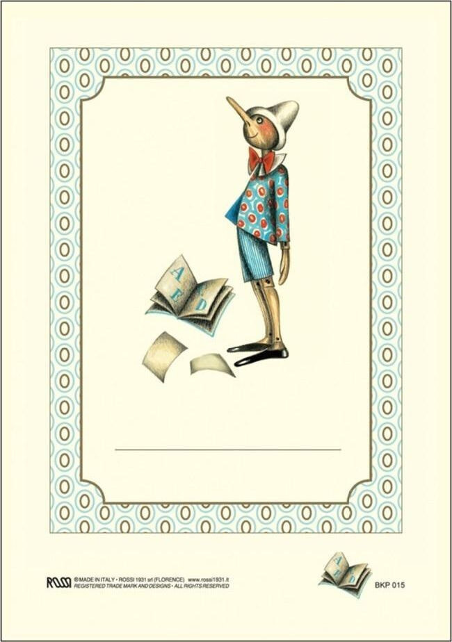 Набор наклеек для детского творчества Rossi Naklejki dekoracyjne BKP 015 Pinokio 6szt ROSSI