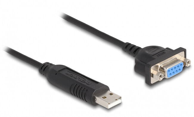 USB 2.0 zu Seriell RS-232 Adapter mit kompaktem seriellen Steckergehäuse 50 cm