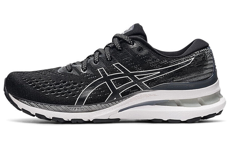 Asics Gel-Kayano 28 稳定 支撑 低帮 跑步鞋 女款 黑白 D宽 / Кроссовки Asics Gel-Kayano 28 D 1012B046-003