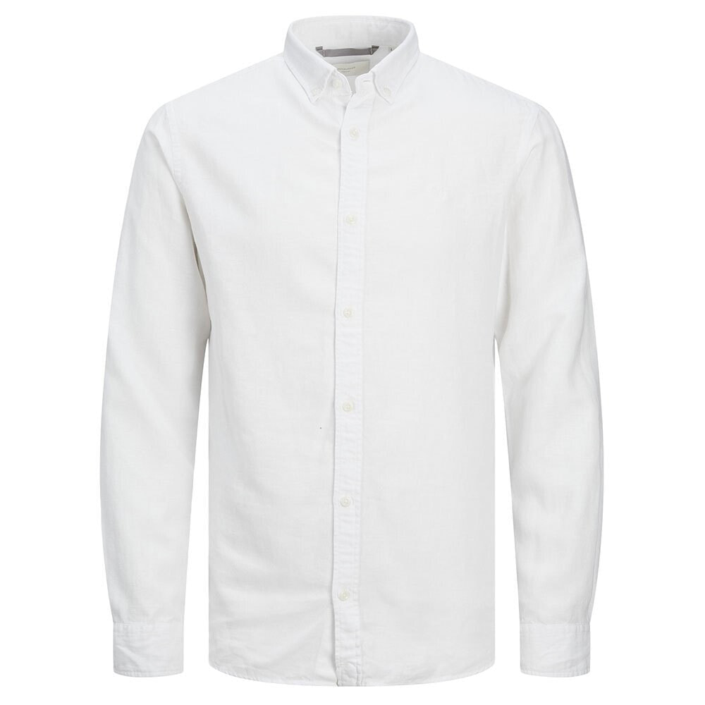 JACK & JONES Maze Linen Long Sleeve Shirt