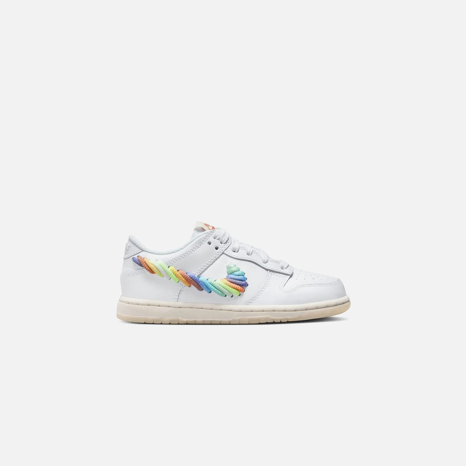 Nike PS Dunk Low - White / Multi-Color / Dark Pony