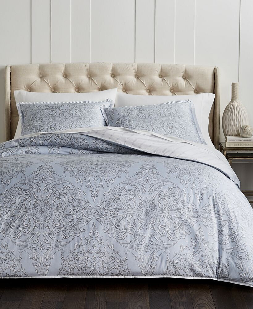 Hotel Collection cLOSEOUT! Toile Medallion 3-Pc. Duvet Cover Set, Full/Queen, Created for Macy's