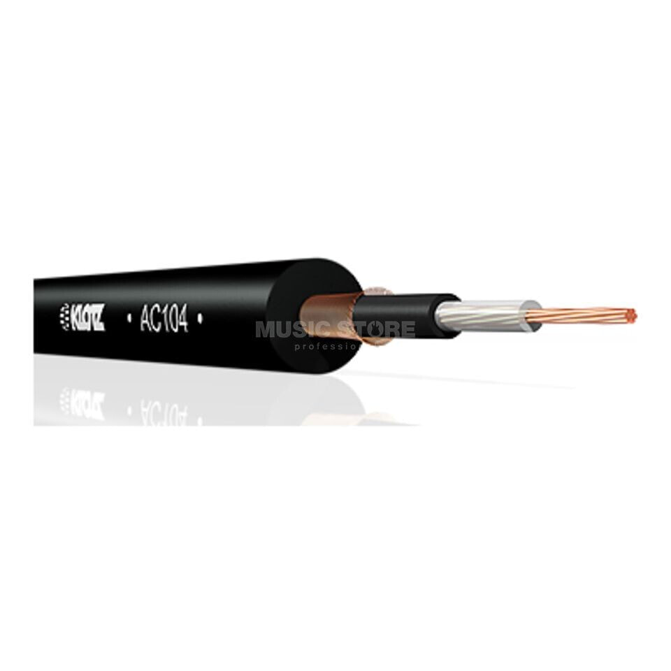 Klotz instrument cable 50m black 0,22mm²