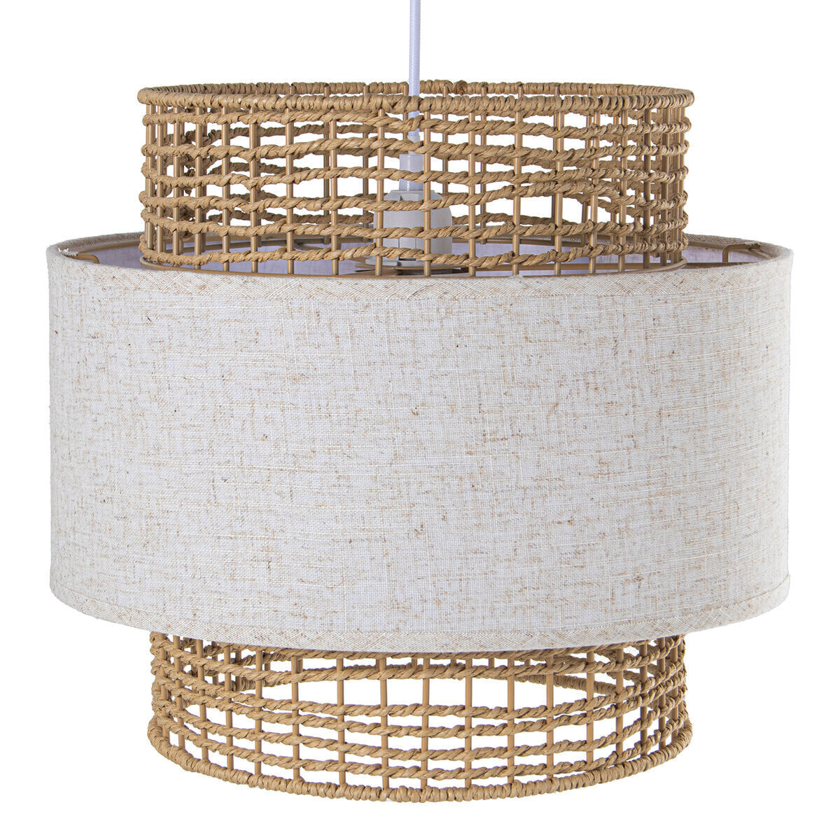 Ceiling Light Alexandra House Living Brown Rattan Natural Fibre 60 W 35 x 31 x 35 cm