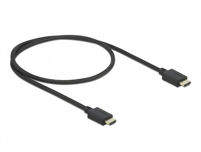DeLOCK 85386 HDMI кабель 0,5 m HDMI Тип A (Стандарт) Черный