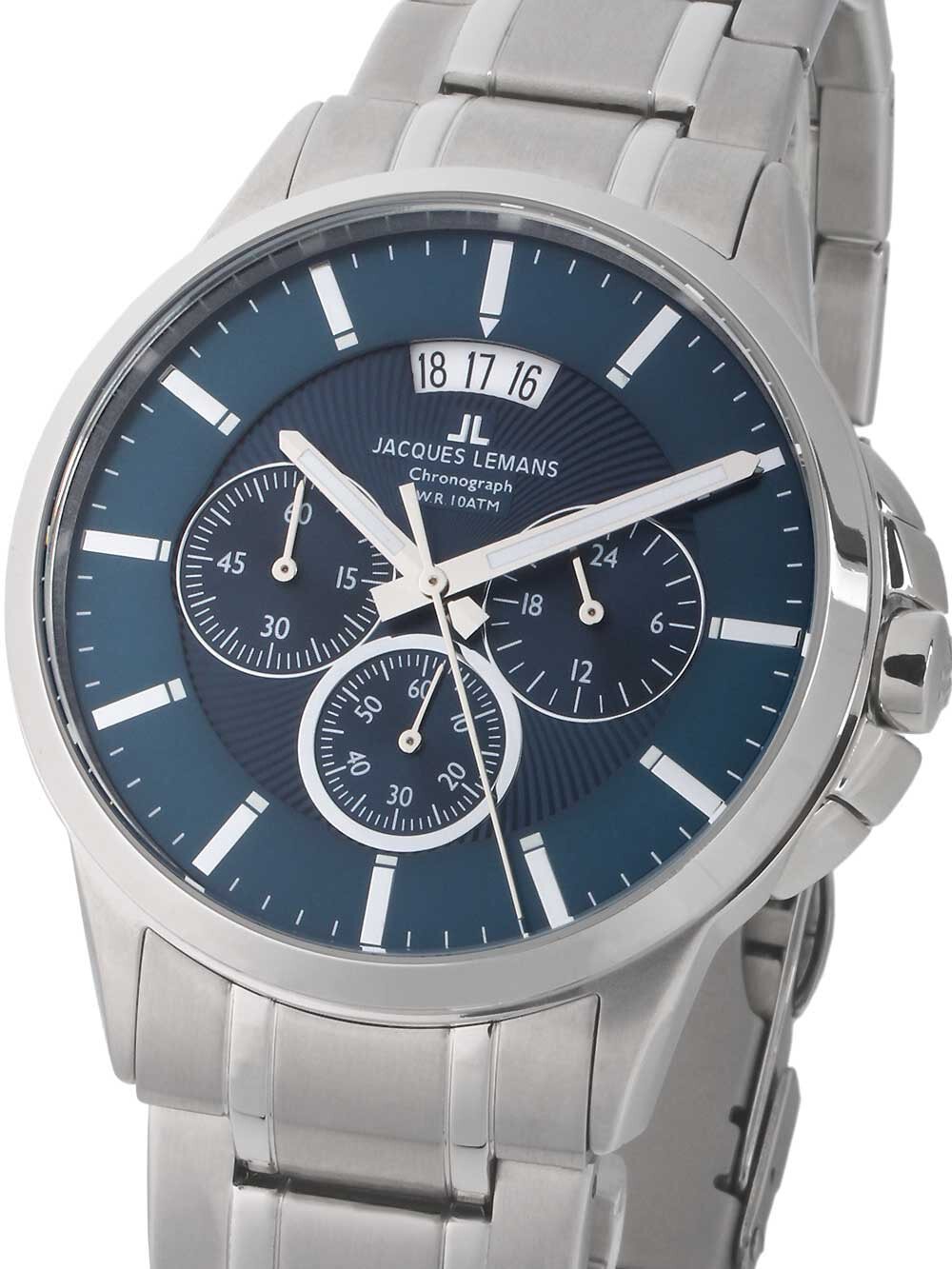 Jacques lemans chronograph 2025 10 atm