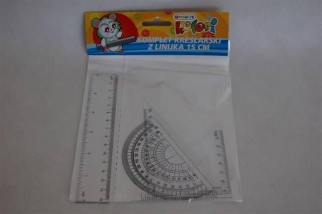 Penmate Drafting set with a ruler 15cm PENMATE - 235622