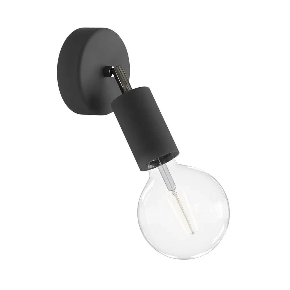 CREATIVE CABLES Fermaluce EIVA ELEGANT adjustable knob. rosette and IP65 waterproof lamp holder - with bulb