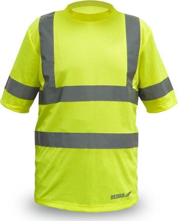 Dedra T-shirt, men's reflective t-shirt, yellow size XL (BH81T1-XL)