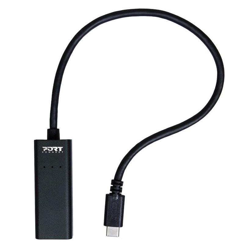 Port Designs 900126 сетевой кабель 0,3 m Черный