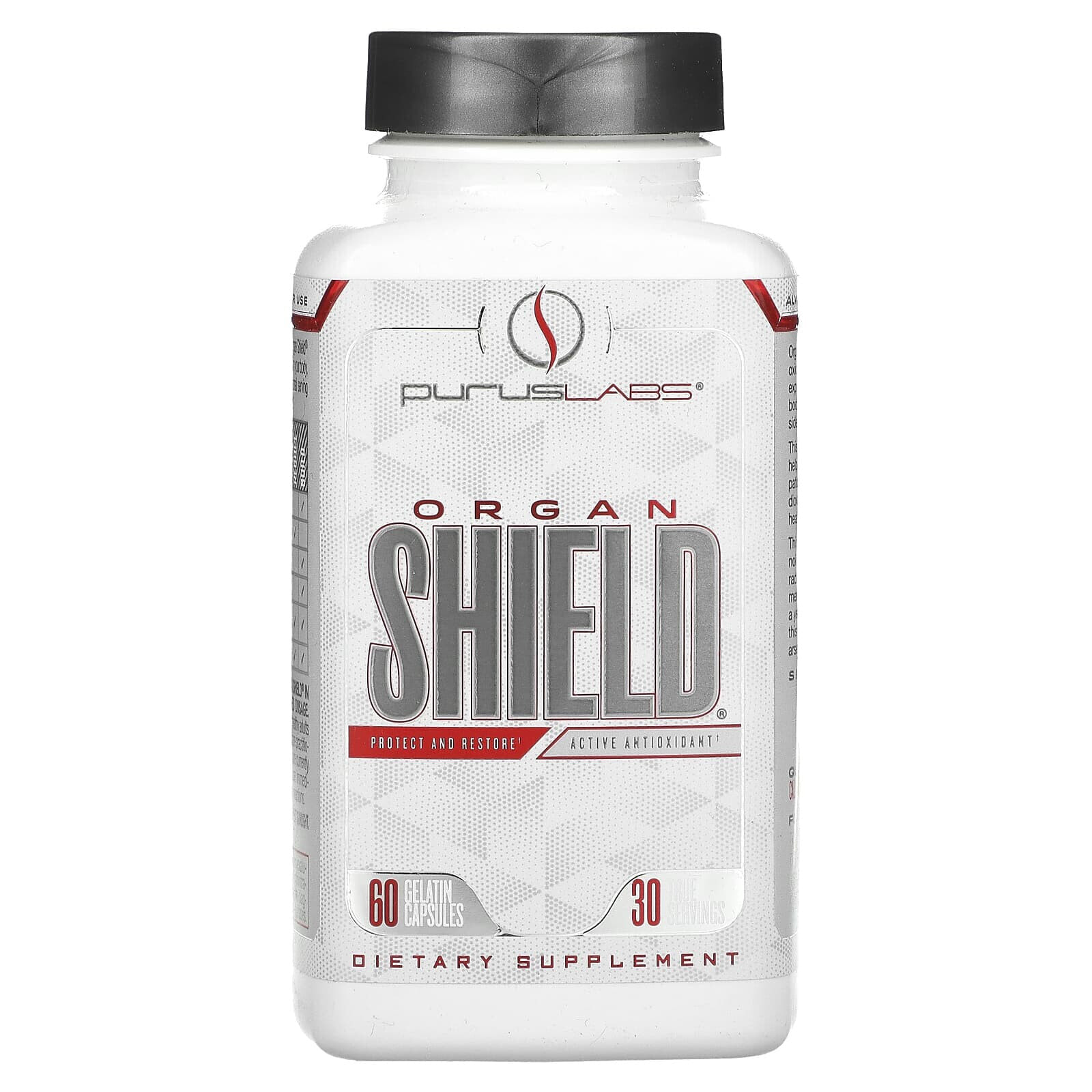 Purus Labs, Organ Shield, 60 Gelatin Capsules