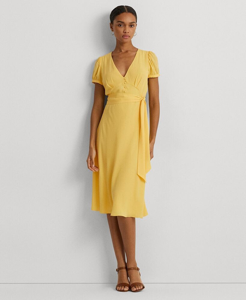 Lauren Ralph Lauren women's Empire-Waist A-Line Dress