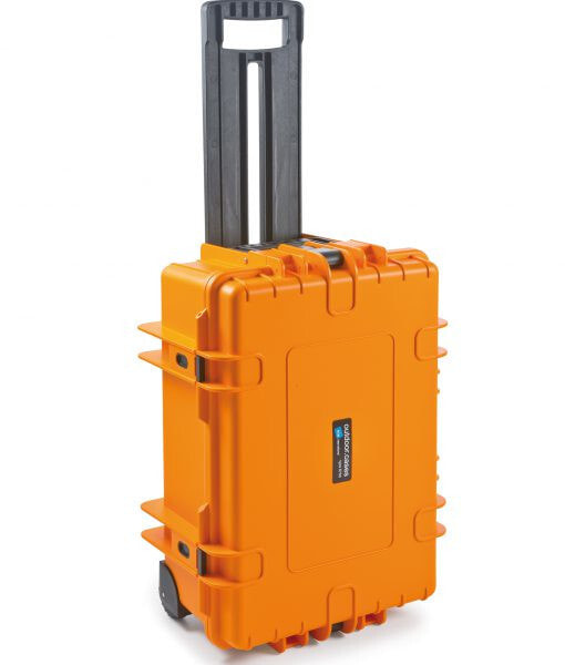 B&W 6700/O/SI портфель для оборудования Сумка-тележка Оранжевый