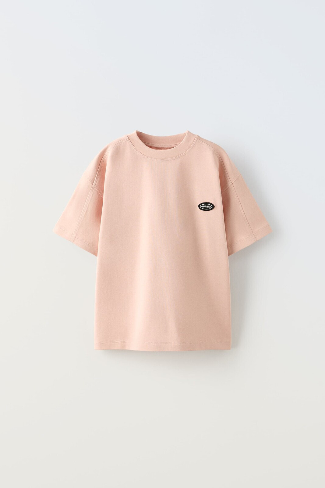 Heavy-weight embroidered t-shirt