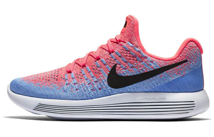 Nike LunarEpic Flyknit 2 低帮 跑步鞋 女款 红蓝 / Кроссовки Nike LunarEpic Flyknit 2 863780-600