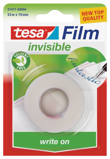 TESA Invisible 33mx19mm 33 m Прозрачный 1 шт 57477-00004-01