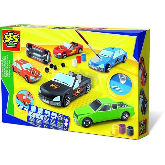 SES Creative Casting and painting - cars 01401