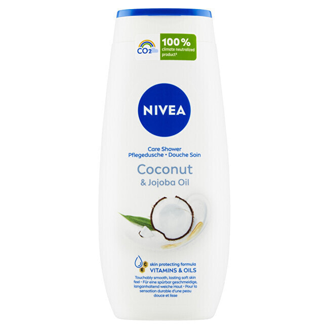 Nivea Soft Care Shower Sensation Крем-гель для душа с кокосом и маслом жожоба  250 мл