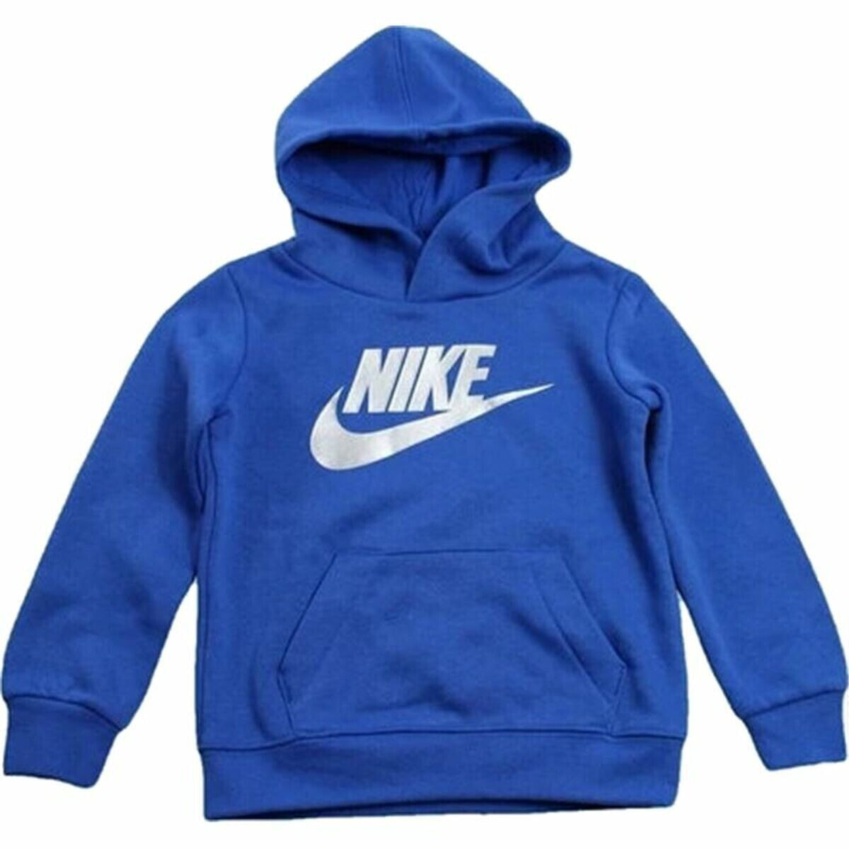 Children’s Hoodie Nike Metallic HBR Gifting Blue