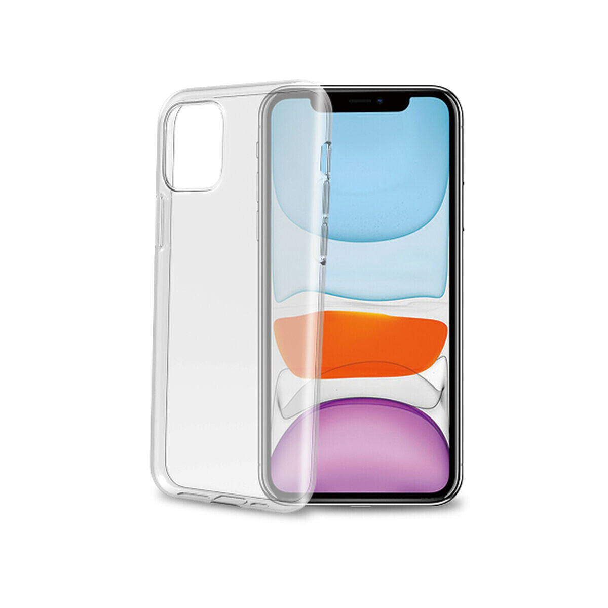 Mobile cover Celly iPhone 11 Transparent