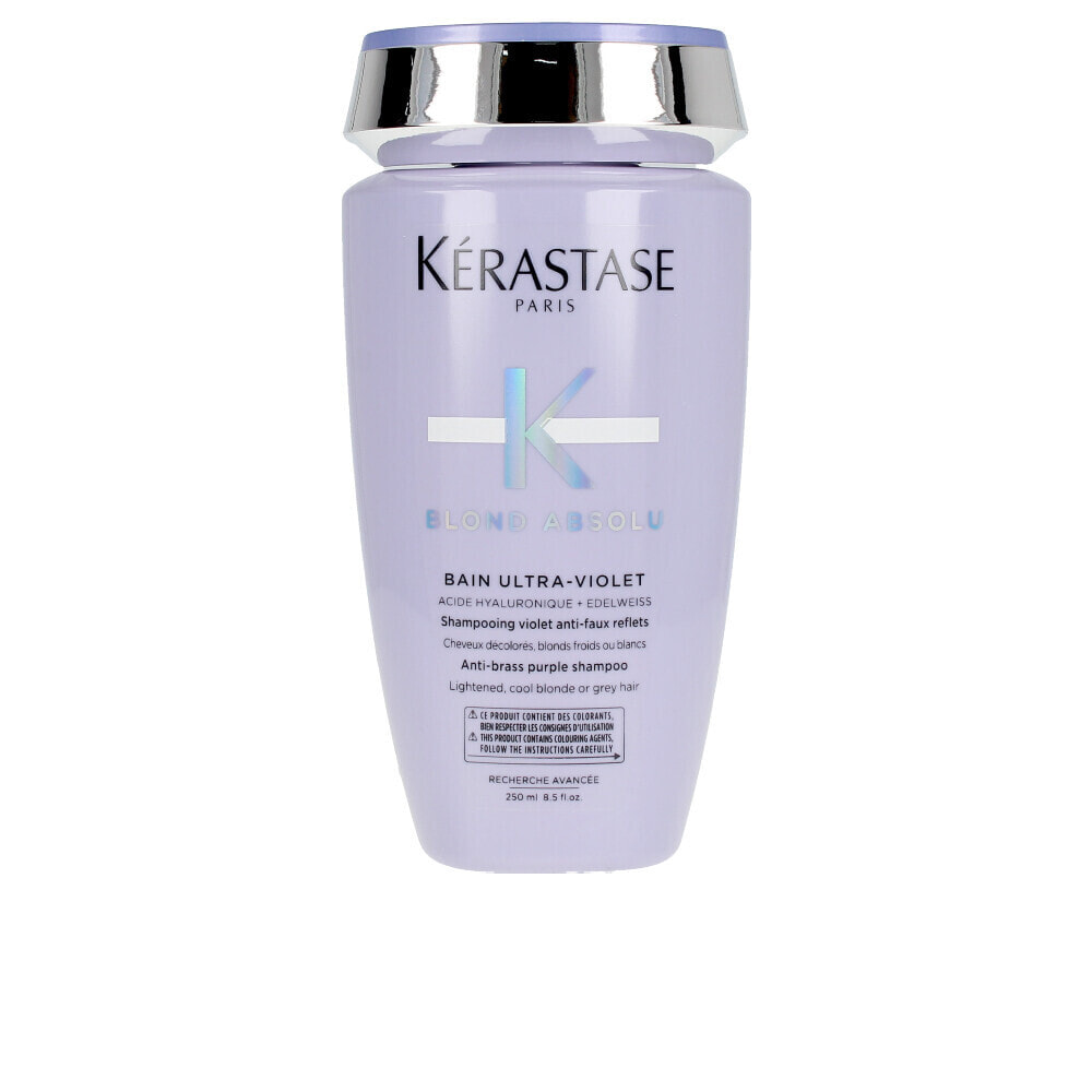 Kerastase Blond Absolu Bain Ultra-Violet Оттеночный шампунь для светлых волос, нейтрализующий желтизну 250 мл