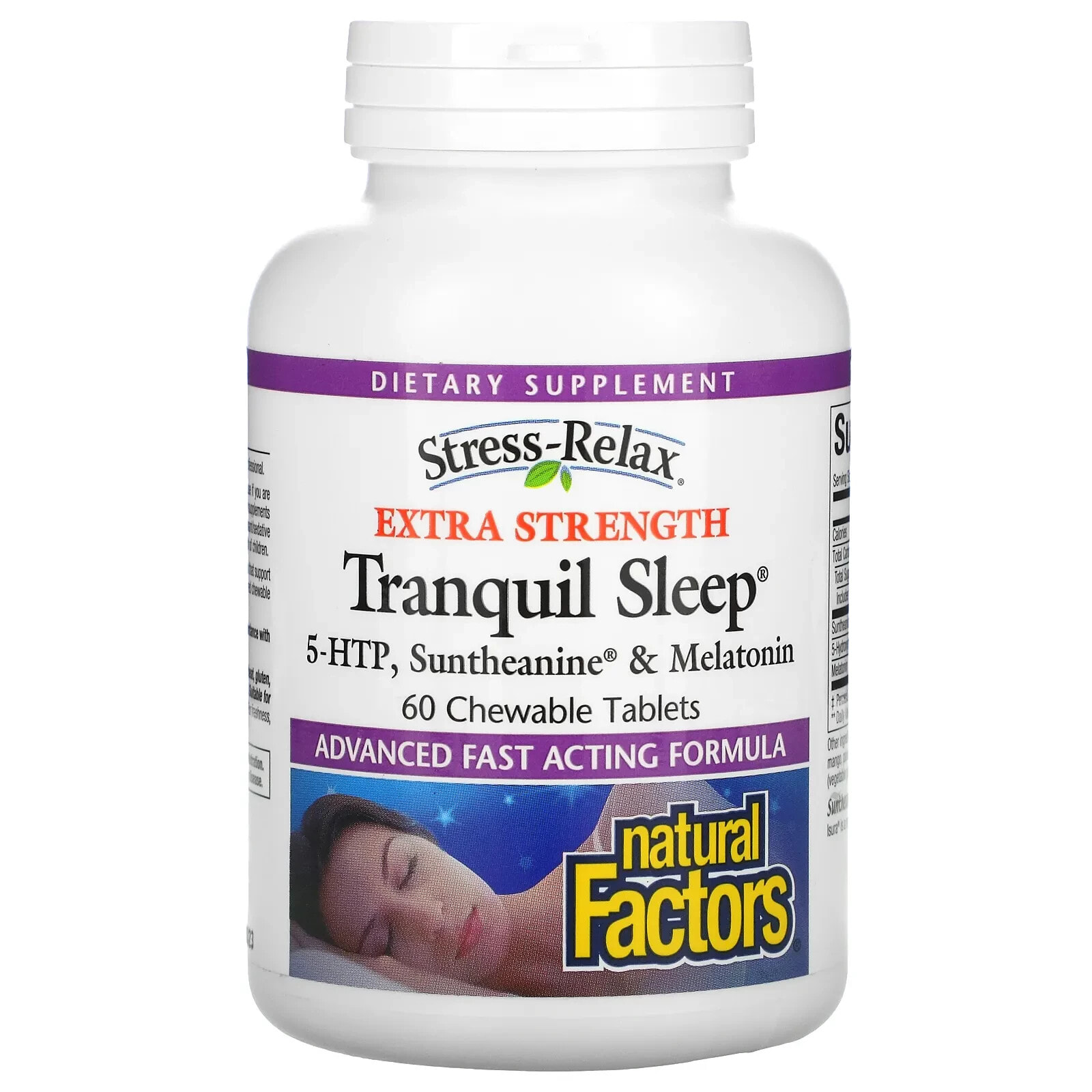 Natural Factors, Stress-Relax, Tranquil Sleep, 90 Enteric Coated Softgels