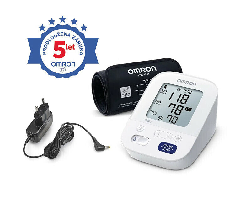 Tonometer OMRON M3 Comfort (2020) + adapter